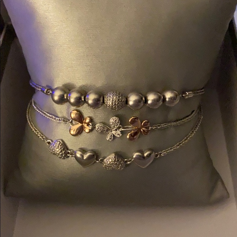Set of 3 Sterling Silver Bolo’s